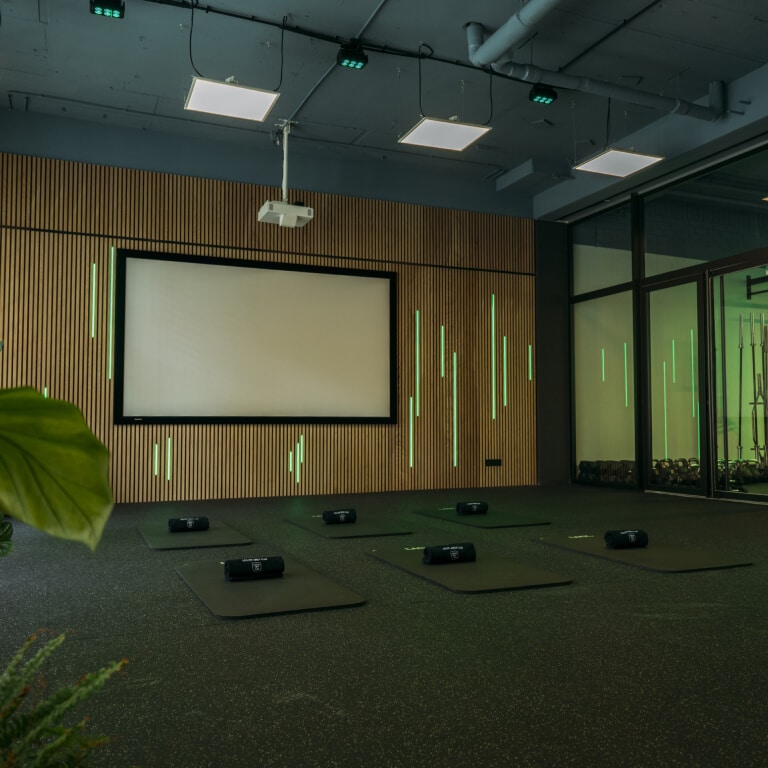 Premium yoga room